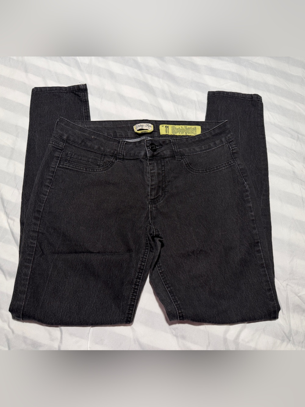 Indigo Rein Women's Black Slim Jeans